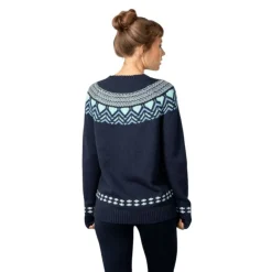 Kari Traa Sundve Knit, trøje, dame, mørkeblå