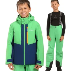 Kilpi Denver/Mimas skisæt, junior, grøn