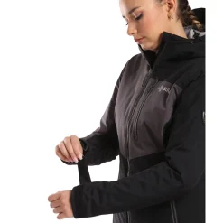 Kilpi Flip, skijakke, plus size, dame, sort