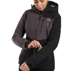 Kilpi Flip, skijakke, plus size, dame, sort