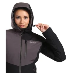 Kilpi Flip, skijakke, plus size, dame, sort