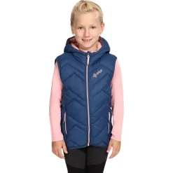 Kilpi Tomm, fiberdunvest, junior, mørkeblå