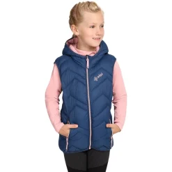 Kilpi Tomm, fiberdunvest, junior, mørkeblå