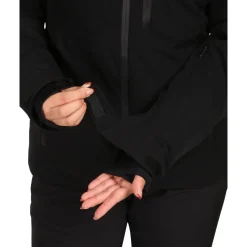 Kilpi Valera, skijakke, plus size, dame, sort