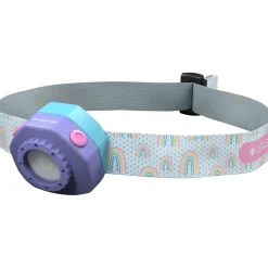 Ledlenser Kidled4R, pandelampe, junior, lilla