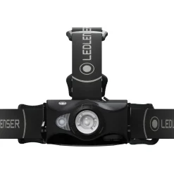 Ledlenser MH8, pandelampe, sort