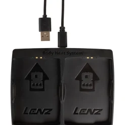 Lenz Heat Glove 6.0 + rcB 1400 batterisæt, unisex, sort