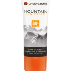 LifeSystems Mountain SPF50+ Sun Cream, 50ml, Solcreme
