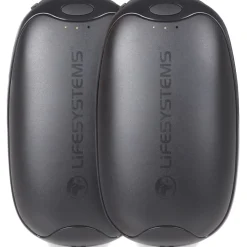 LifeSystems Rechargeable Dual Palm Handwarmers, USB, Genopladelig Håndvarmere