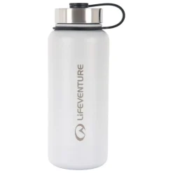 Lifeventure 1 Litre Flask, lysegrå