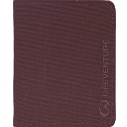 Lifeventure RFID Wallet, blommerød