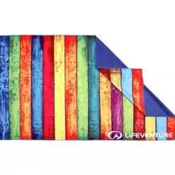Lifeventure Trek Towel i Genanvendt SoftFibre, Stripes