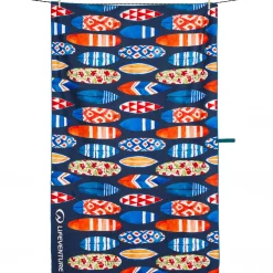 Lifeventure Trek Towel i Genanvendt SoftFibre, surfboard