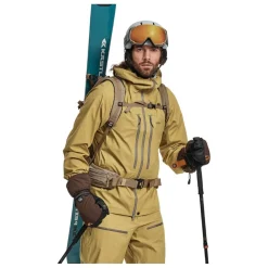 Lundhags Abisku Waterproof Jacket M, skijakke, hay