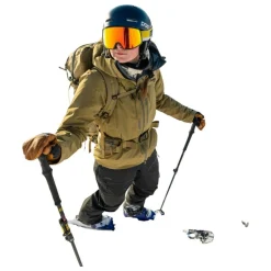 Lundhags Abisku Waterproof Jacket W, skijakke, grå