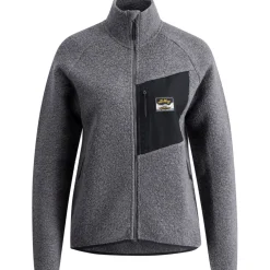 Lundhags Flok Wool Ws Pile, mellemlag, dame, grå