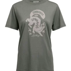 Lundhags Järpen Printed T-shirt W, t-shirt, dame, grøn