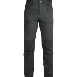 Lundhags Makke High Waist Curved Pant W, vandrebukse, dame, grå