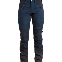 Lundhags Makke Ws Pant Short, vandrebukser, dame, blå