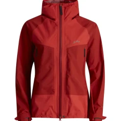 Lundhags Padje Light Waterproof Jacket W, regnjakke, dame, rød