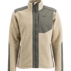 Lundhags Saruk Wool Pile Mid Full Zip M, mellemlag, herre, beige