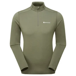 Montane Dart Xt Zip Neck, herre, grøn