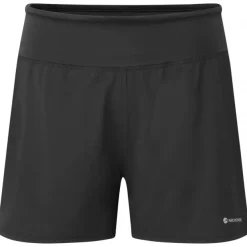 Montane F Slipstream 4 Shorts, dame, sort