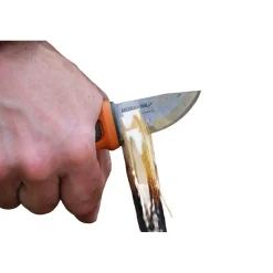 Morakniv Eldris With Belt Loop (S), friluftskniv, orange/grøn