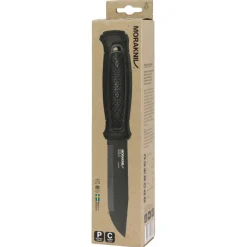 Morakniv Garberg Blackblade With Polymer Sheath (C), kniv, sort