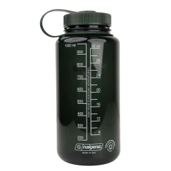 Nalgene wide mouth sustain, drikkedunk, 1000 ml, Skisport.dk, grøn
