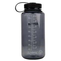 Nalgene wide mouth sustain, drikkedunk, 1000 ml, Skisport.dk, grå