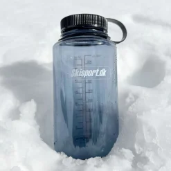 Nalgene wide mouth sustain, drikkedunk, 1000 ml, Skisport.dk, grå