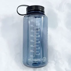 Nalgene wide mouth sustain, drikkedunk, 1000 ml, Skisport.dk, grå