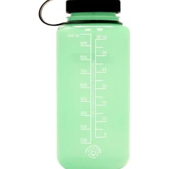 Nalgene wide mouth sustain, drikkedunk, 1000 ml, green glow