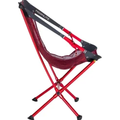 Nemo Moonlite Reclining Camp Chair, campingstol, rød