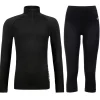 Ortovox 230 Competition 1/2 zip / 3/4 pant, sæt, dame, sort