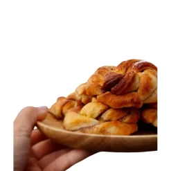 Oyo Breakfast Wooden Plate, 20CM, tallerken