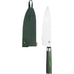Oyo Skarvet Smaragd Chef´s Knife, køkkenkniv, grøn