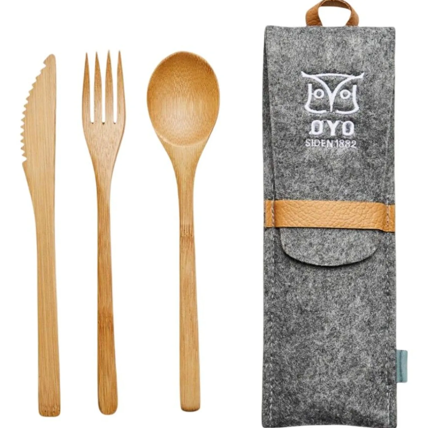 Oyo Turtagroe Wooden Cutlery, bestik
