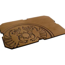 Petromax Adhesive Pad for Cool Box kx25, Selvklæbende Pude til Køleboks, Træ Logo