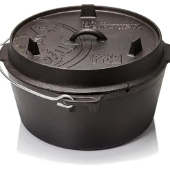 Petromax Dutch Oven ft9 with a flat base, støbejernsgryde