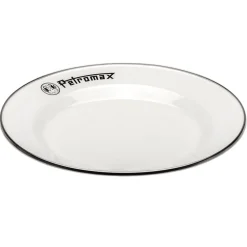 Petromax Enamel Plates white 2 stk (26 cm), Tallerkner, Hvid