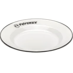 Petromax Enamel Plates white 2 stk (18 cm), Tallerkner, Hvid
