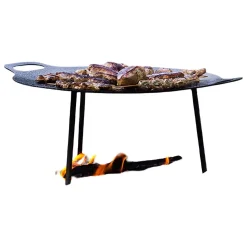 Petromax Griddle And Fire Bowl FS48, Bålfad, grå