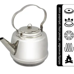 Petromax Teakettle TK2 3L, Tekedel, sølv