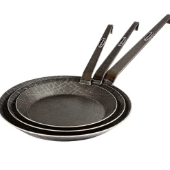 Petromax Wrought-Iron Pan SP24, Pande, sort
