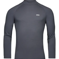 POC Layer Merino Mock Neck Jersey, skiundertrøje, herre, mørkegrå