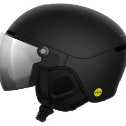 POC Obex Visor, skihjelm med visir, uranium black matt