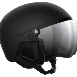 POC Obex Visor, skihjelm med visir, uranium black matt
