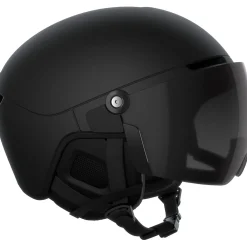 POC Obex Visor, skihjelm med visir, uranium black matt